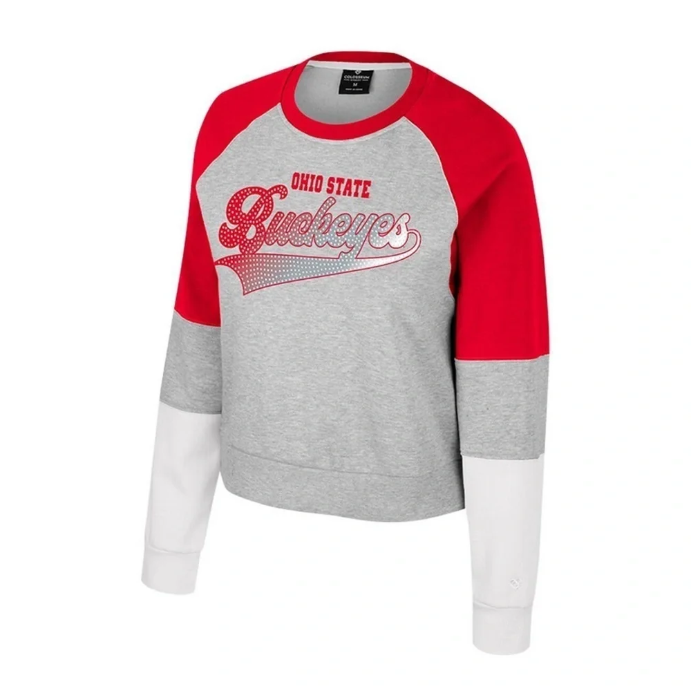 New Colosseum Red, Gray, and Black Kids Sweater SZ M